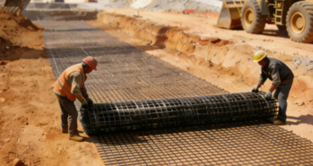 蓝山土工格栅:工程里的“隐形筋骨”都用在哪儿?